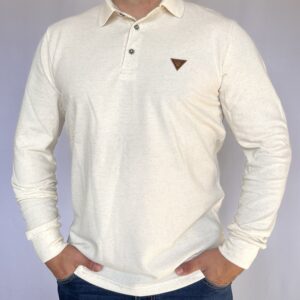 Camisa masc. gola polo - PEDRA D'AGUA