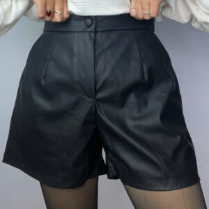 Shorts couro PU - MARINA