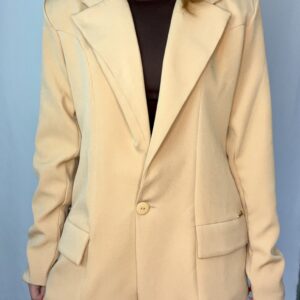 Blazer along crepe fem. - MADONNA
