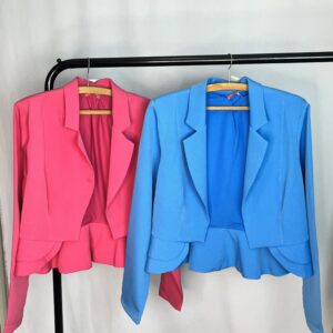 Blazer cropped alf. fem - SHAY